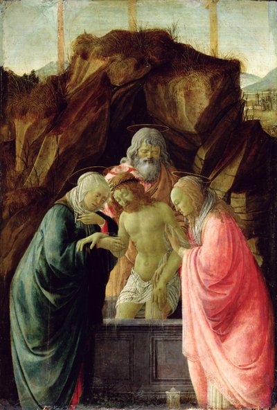 The Entombment by Fra Filippo Lippi